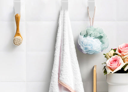 Radiator Haak - Handdoek Haak - Kleding Haak - Ophanghaak - Wit - 2 Stuks
