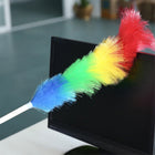 Wasbare Telescopische Stoffer -Stofdoek - Telescopische - Borstel - 79-106,5 cm - Regenboog