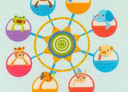 Speelmat | Speelkleed Foam | Opvouwbaar | Dieren | Straten | 150 x 200 cm