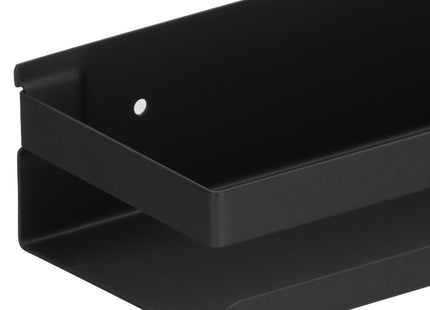 Doucherek | Badkamer Plank | Doucheplank | RVS | 40 cm | Zwart