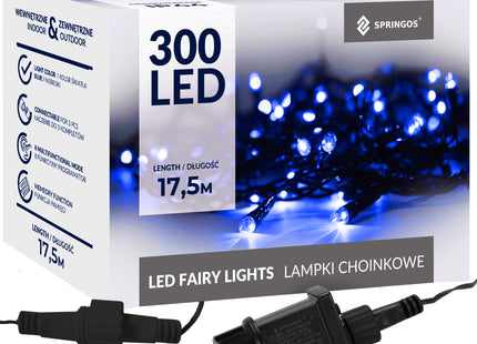 Kerstverlichting | 15 m | 300 LED | Blauw