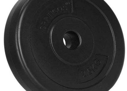 Halterschijf | 1 x 2.5 kg | Kunststof | Zwart