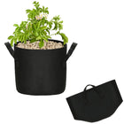 Kweekzak | Plantenzak | Plantenmand | Groeizak | 17 Liter | Zwart