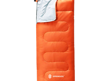 Slaapzak | Slaapzakken | Dekenmodel | Inclusief Draagtas | 205 x 73 cm | Oranje