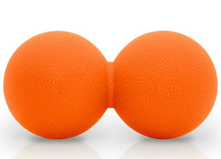 Massage Bal | Triggerpoint Bal | Peanut Ball | Lacrosse Bal | Massage | Oranje | 12 cm