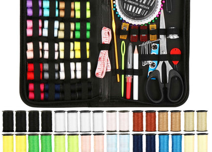 Naaiset | Naaigaren | Naaidoos | Inclusief Etui | 172-Delig | Zwart