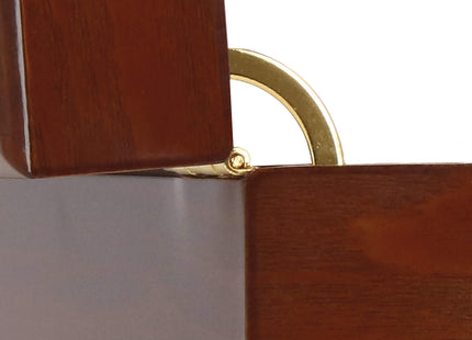 Horlogedoos - Horlogebox - Horlogeopberger - Bruin - 12  Horloges
