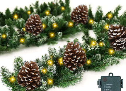 Guirlande | Kerstslinger | Warm Wit | 50 LED | 280 CM