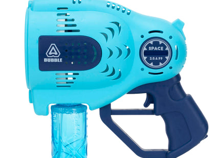 Bellenblaasmachine - Bellenblaas Pistool - Bellenblazer - Bubble gun Volledig Elektrische Bubbel Gun met Reservoir - Blauw -Led Verlichting