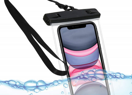 Waterdichte Telefoonhoes | Drybag | 18 x 11 cm | Transparant