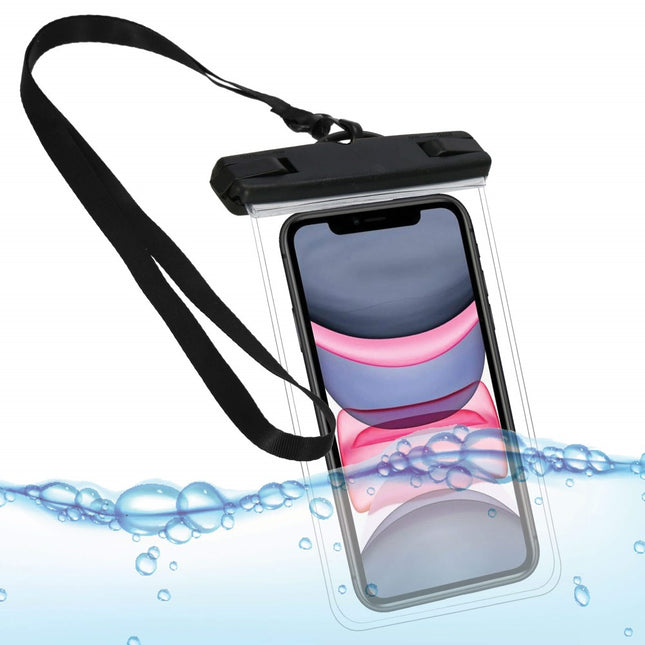 Waterdichte Telefoonhoes | Drybag | 18 x 11 cm | Transparant