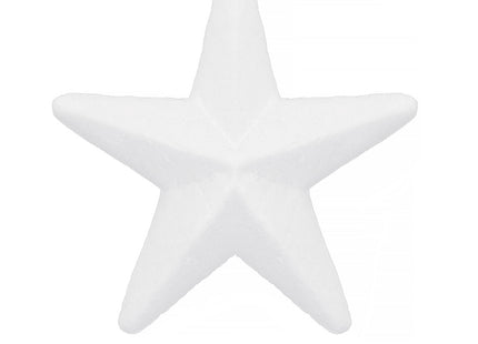 Kerstster Om Te Versieren - Piepschuim - Kerstbal - 12 cm