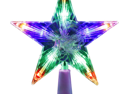 Piek - Kerstster - 10 LED - Kerstdecoratie - Multicolor