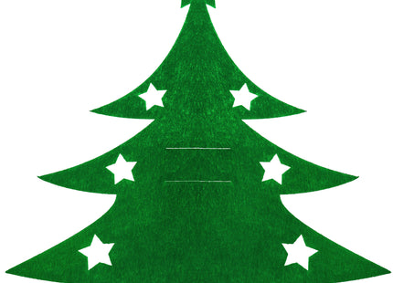 Bestekhouder | Bestekzakjes | Kerstbomen | 2 Stuks