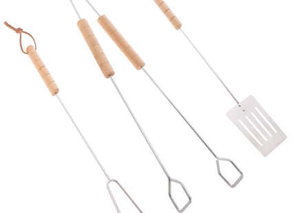 BBQ Accessoires | 3 Delige Set | Roestvrij Staal