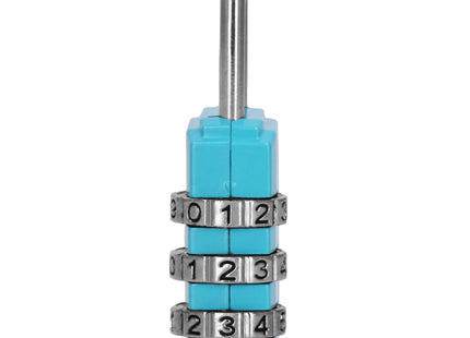 Hangslot - Slot - 3 Cijferig - Bagage - Blauw