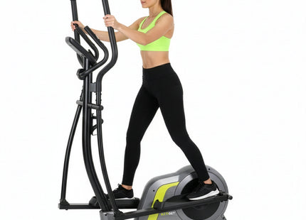 Crosstrainer - Hartslagfunctie - Bluetooth - Crosstrainers Fitness - Magnetische weerstand - 130 Kg - 8 Weerstandsniveaus - LCD Scherm - Anti-Slip
