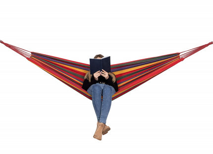 Hangmat | Extra Stevig | Inclusief Opbergtas | Veelkleurig | 200 x 150 cm