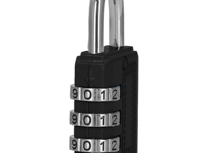 Hangslot - Slot - 3 Cijferig - Bagage - Zwart