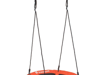Nestschommel | Kinderschommel | Ø90 CM | Max 150 KG | Oranje/Zwart