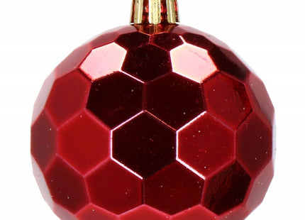 Kerstballen | 104 Stuks | Rood/Wit