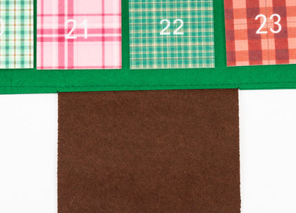 Adventskalender | 24 lades | Vilt | Kerstboom