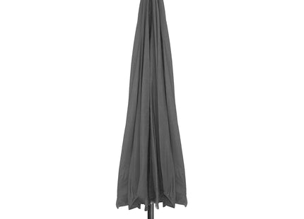 Parasol | Parasols | Kantelbaar | Met Ventilatie | Donkergrijs | 410 cm