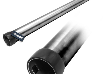 Universele Zuigbuis 32 mm - Chroom met ring - Vervangend stofzuigeropzetstuk