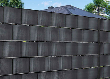 Vlechtband | Privacyfolie | Vlechtband Voor Tuinafsluiting | PVC | 26 m | Antraciet