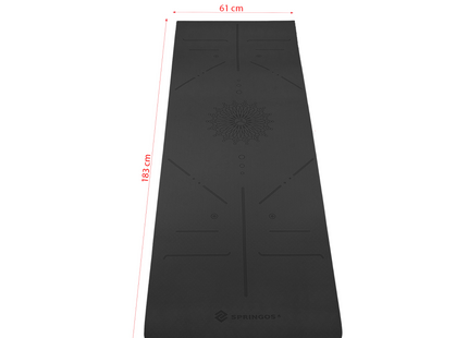 Yoga Mat | Extra Dik (6 mm) | Zwart