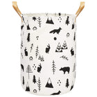 Opbergmand - Speelgoedmand - Kledingmand - Organizer - Handvatten - Bos - 43 L