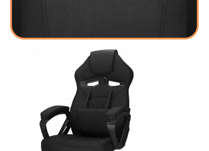 Gamestoel - Gaming Stoel - Ergonomische Bureaustoel - Game stoel - Verstelbaar - Gaming Chair - Zwart