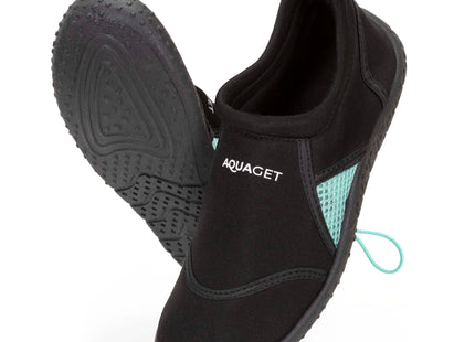 Waterschoenen - AQUA Shoes - Sneldrogend - Rubber - Unisex - Zwart - Maat 38