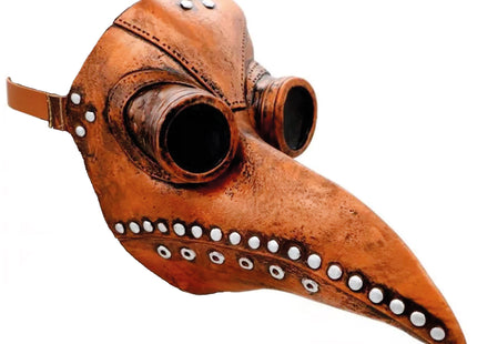 Snavelmasker - Pest Dokter - Snavel - Vogel - Bruin - 33 x 18 x 0,8 cm