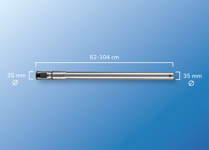 SQOON® Serviceset geschikt voor Miele stofzuigers - Gelijk aan model: 10275580 / 9442601 / 5269091 - Vervanging voor zuigbuis en pistoolgreep met klikvergrendeling