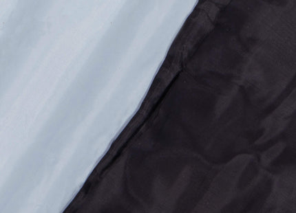 Slaapzak | Wandel Slaapzak | Dekenmodel | Capuchon | Inclusief Draagtas | 220x80 cm| Grijs / Zwart