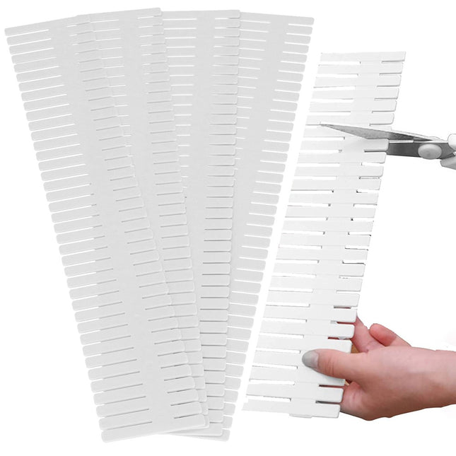 Ladeverdeler | Lade Organizer | 46 x 7 x 1.5 cm | Wit
