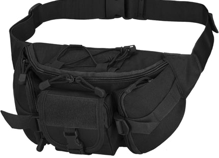 Heuptas Riem - Buidel set - Polyester - Ritssluiting - Zwart
