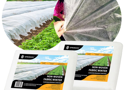 Vliesdoek - Plantenbescherming - 50g/M2 - 10x1.6 M - Wit