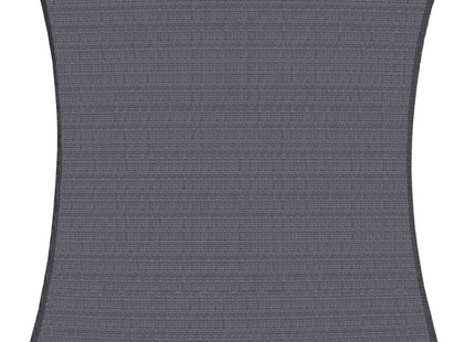 Schaduwdoek | Zonnezeil | Vierkant | 3 x 3 m | 90% Schaduw | Donker Grijs