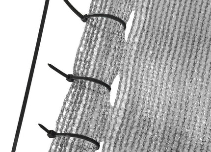 Kabelbinders | Tie Wraps | Tyraps | Tie Rips | 200 x 2.5 mm | 100 Stuks | Zwart