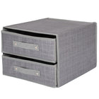 Kast Organizer | 2 Lades | Grijs