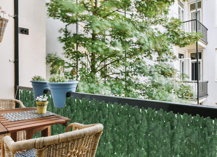 Privacy doek - Balkon - Groen - Klim Op - 1 x 3 Cm