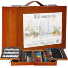 Tekendoos | Tekenkoffer | 174 Delig | 44,5 x 30,5 x 9,5 cm | Hout