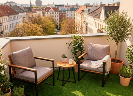 Kunstgras - Terras - Balkon -Tuin - Zacht - 2 x 3 m - 32 mm
