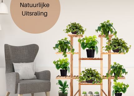 Plantenrek | Plantenrek Binnen | Plantenrek Buiten | 119 cm | Hout