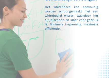 Flipover Whiteboard - Magnetisch - Verrijdbaar - In Hoogte Verstelbaar - 102 x 72 cm
