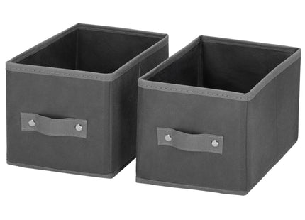 Organizer - Kledingkast - 4 Containers - Grijs - Linnen