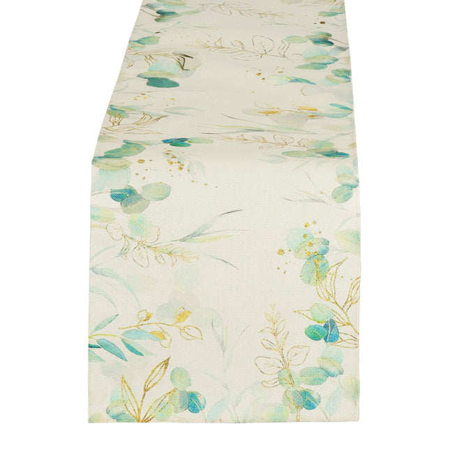Tafelzeil - Tafelkleed - Waterdicht - Afwasbaar - Bloemen - 180 x 32 CM