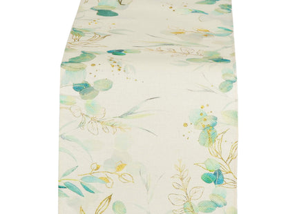 Tafelzeil - Tafelkleed - Waterdicht - Afwasbaar - Bloemen - 180 x 32 CM